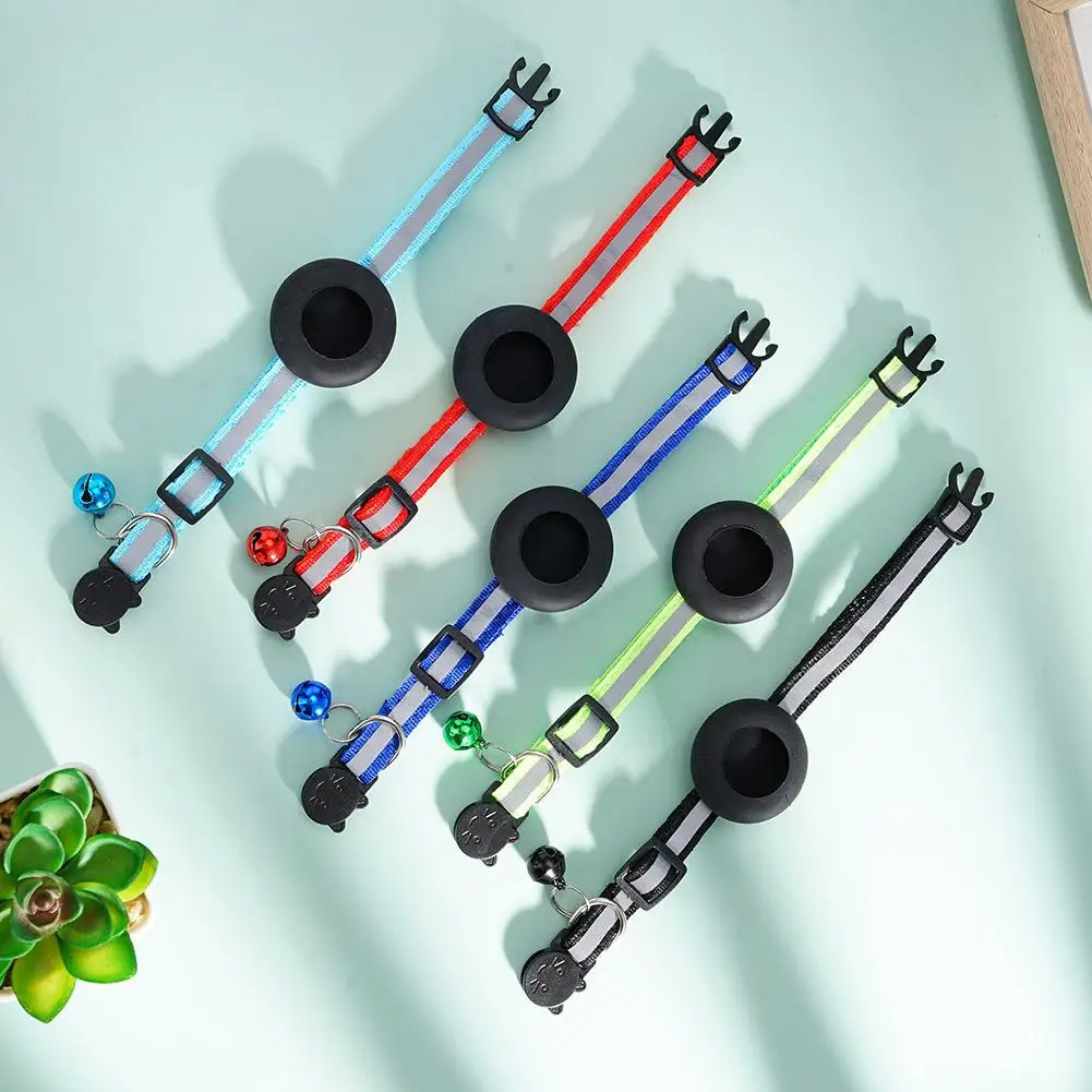 Coleira para Gatos Refletiva Ajustável de Nylon com Sino - Imagem 5