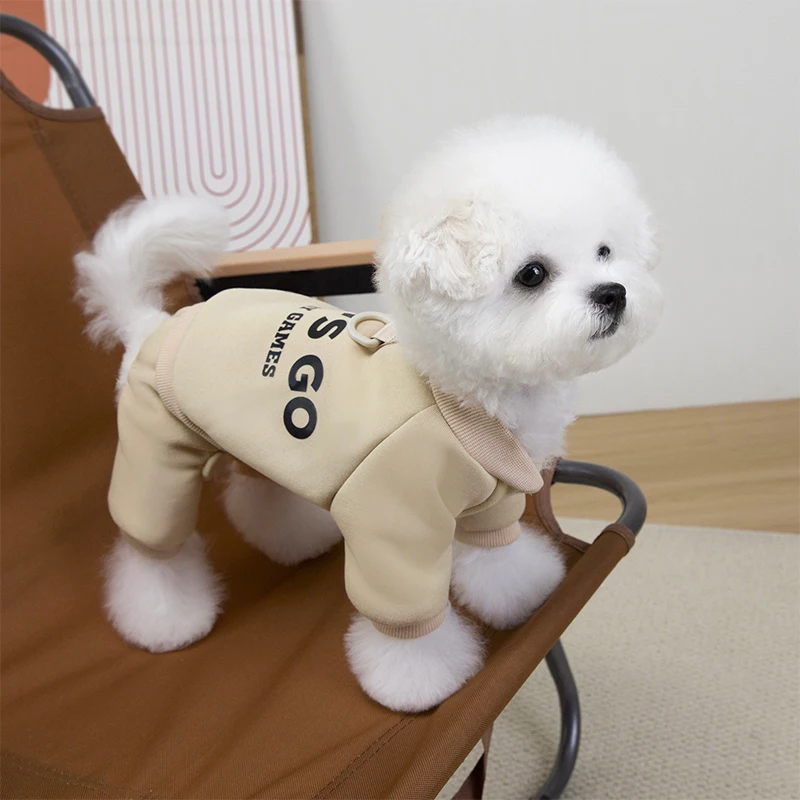 Moletom para Cães Pequenos e Médios de Inverno Quente - Imagem 4