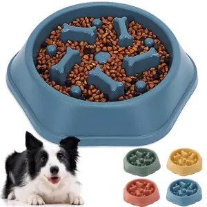 tigela comedouro lento para cães
