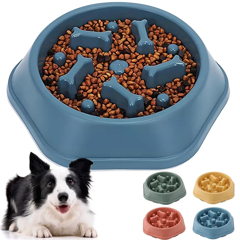 tigela comedouro lento para cães
