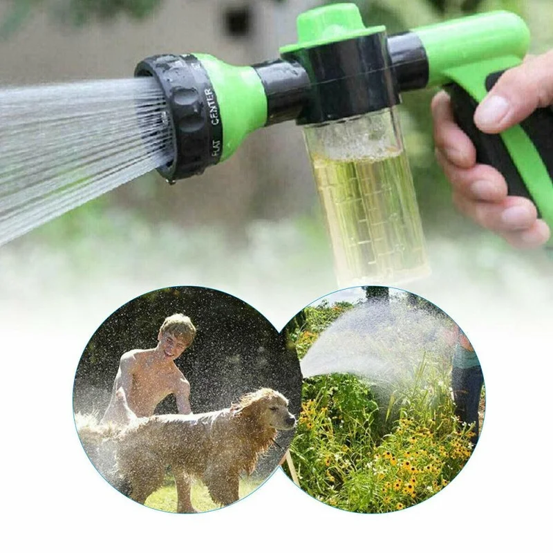 Pistola de Banho para Pets com Mangueira e Bico Ajustável 3 Modos - Imagem 2