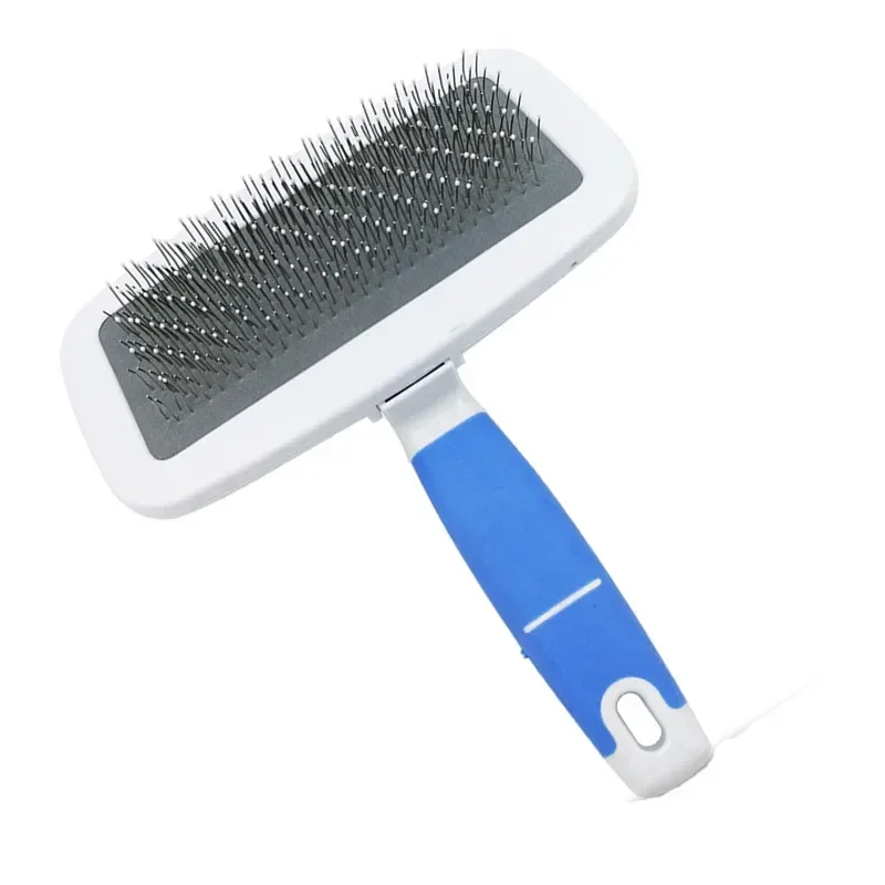 Escova de Pinos para Gatos e Cães de Pelo Longo 13x10 cm para Desembaraçar - Imagem 2