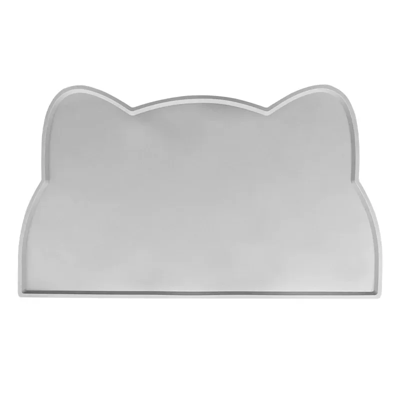 Tapete de Alimentação para Cães e Gatos de Silicone Impermeável - Imagem 3
