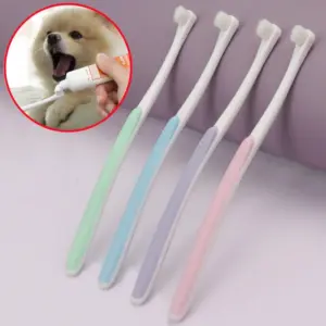 escova de dentes para cães macia
