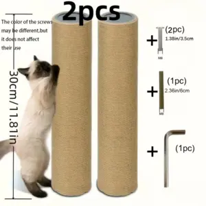 poste arranhador para gatos DIY