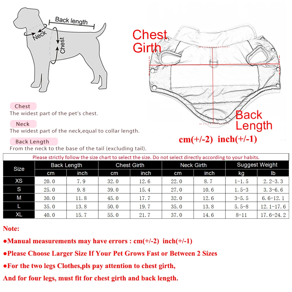 Jaqueta para Cães Pequenos e Médios com Anel D para Guia - Imagem 6