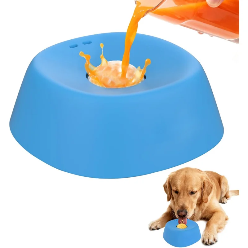comedouro lento antiderrapante para cães