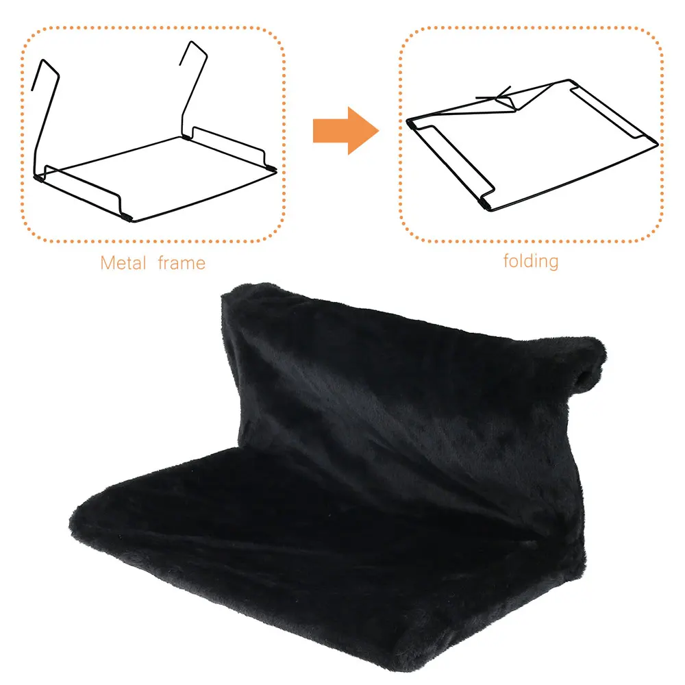 Cama Suspensa para Gatos de Velo com Estrutura de Metal Dobrável - Image 6