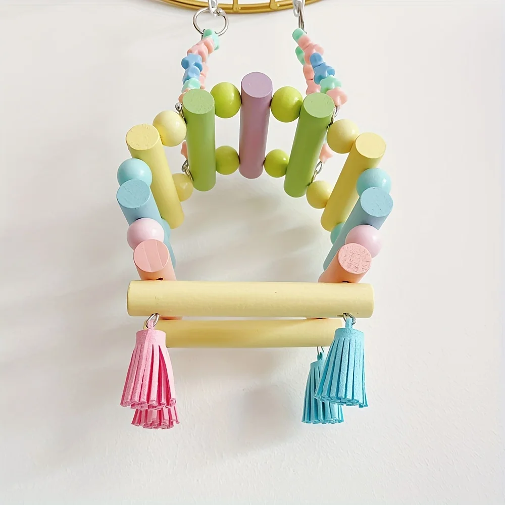 Escada de Escalada para Papagaios com Encaixe na Gaiola - Imagem 4