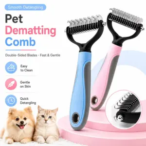 escova removedora de pelos para cães e gatos