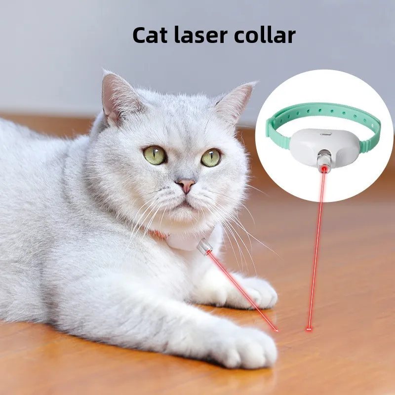 Coleira Laser Ajustável para Gatos e Cães com Luz Vermelha - Image 2