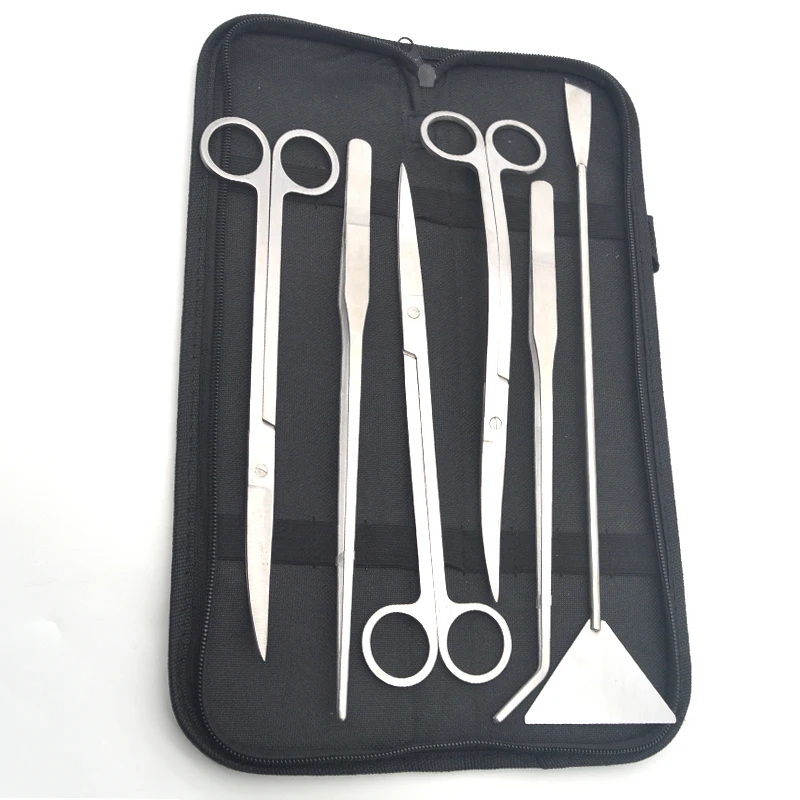 Kit Ferramentas para Aquário de Aço Inoxidável com Bolsa de Armazenamento - Image 2