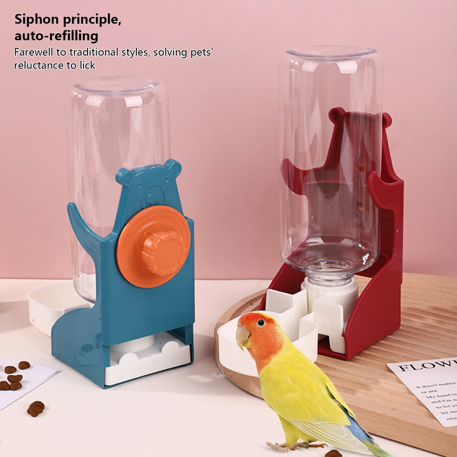 bebedouro automático suspenso para hamsters