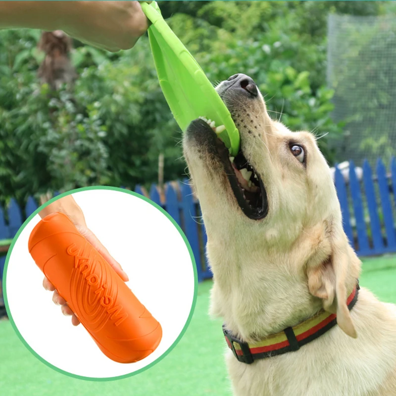 Brinquedo Disco Voador para Cães de Silicone Macio para Jogar ao Ar Livre - Imagem 2