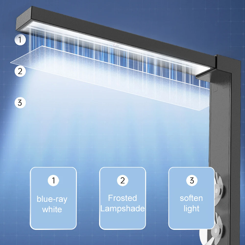 Luminária de LED para Aquário Pequeno com Modo Duplo e Ventosas - Imagem 3