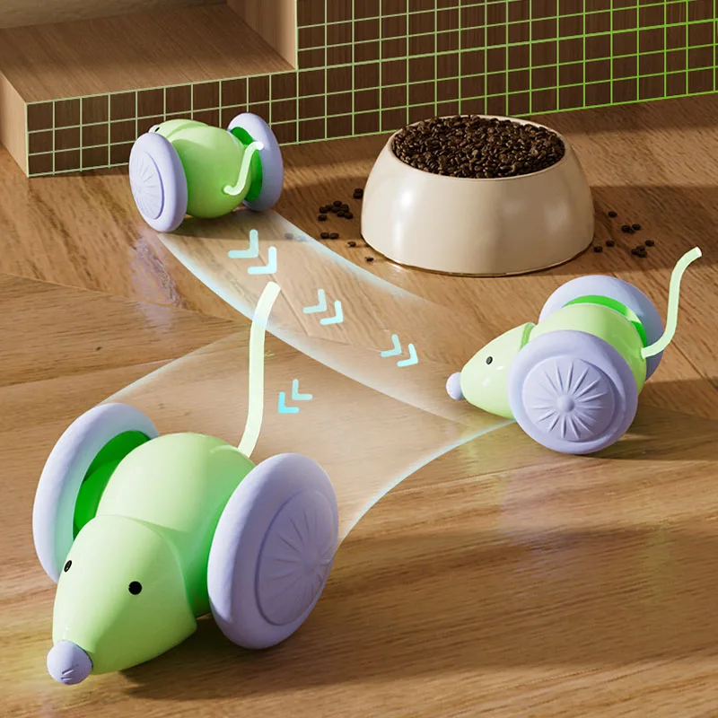 Brinquedo Interativo para Gatos Carro Elétrico Recarregável - Imagem 3