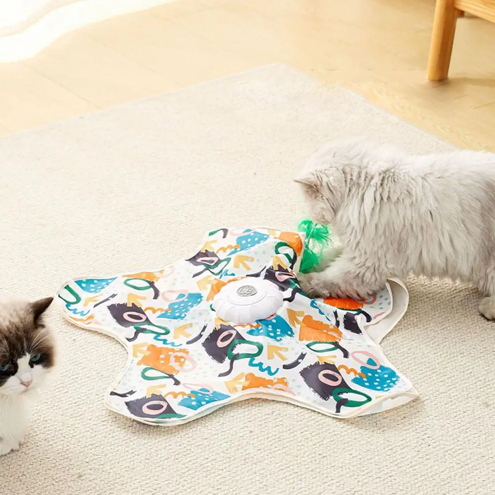Brinquedo Elétrico para Gatos com Rato Sonoro Recarregável USB - Imagem 6