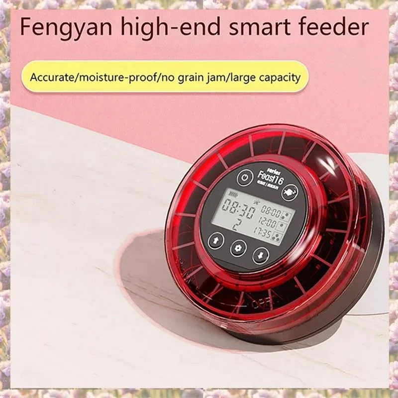 Alimentador Automático para Aquário com Temporizador Recarregável USB - Imagem 3