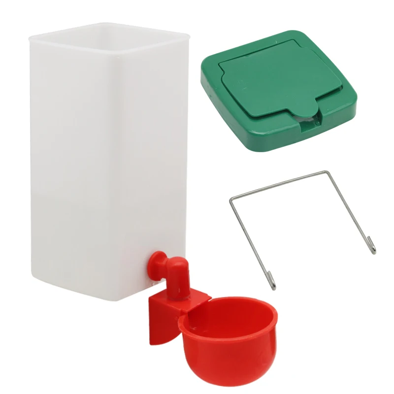 Bebedouro 1000ml para Coelhos e Aves com Tigela Removível - Imagem 4