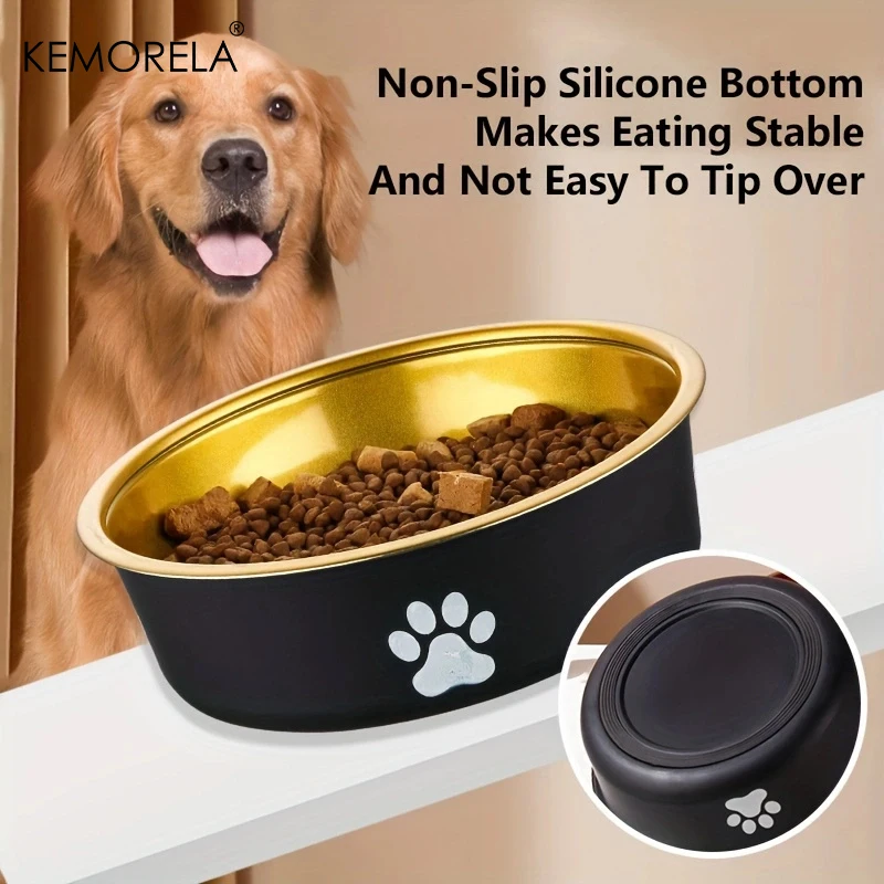 Tigela para Cães Antiderrapante de Aço Inoxidável - Image 2