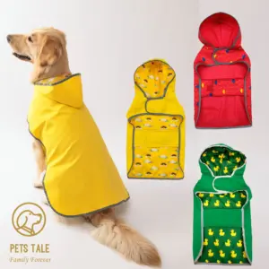 capa de chuva para cães impermeável