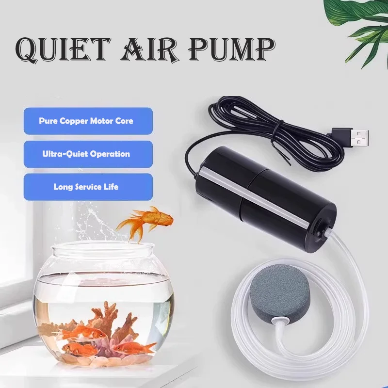 bomba de oxigênio USB para aquário