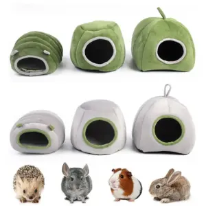 cama toca de pelúcia para hamster
