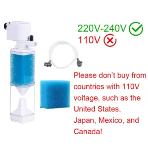 bomba de filtro para aquário 220V