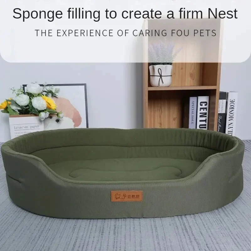 Cama Dupla Face para Cães Grandes de Lã Macia e Quente - Imagem 4