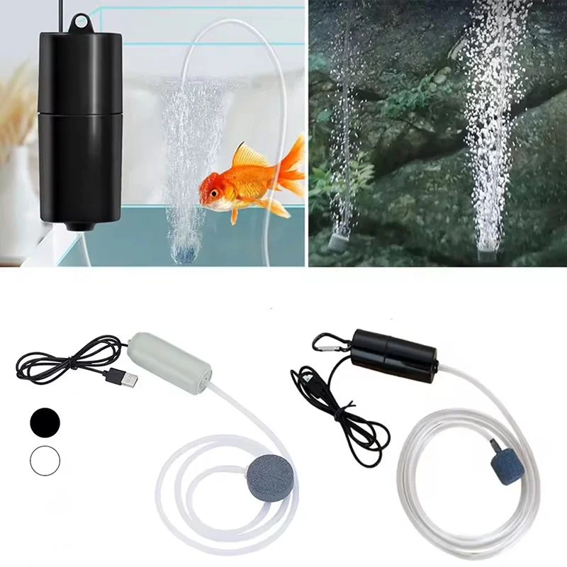 Bomba de Oxigênio USB para Aquário com Duas Saídas de Ar - Imagem 5