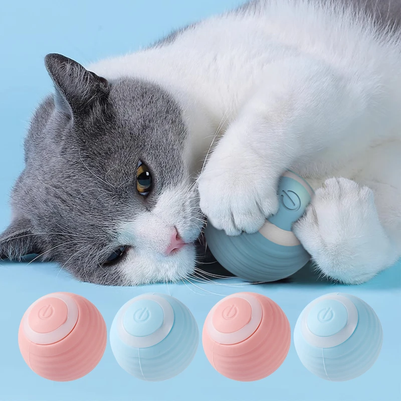 Brinquedo Bola Interativa para Gatos Recarregável USB Automática - Imagem 5