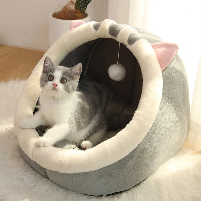 Tenda Cama para Gatos e Cães Pequenos Dobrável e Lavável - Imagem 4