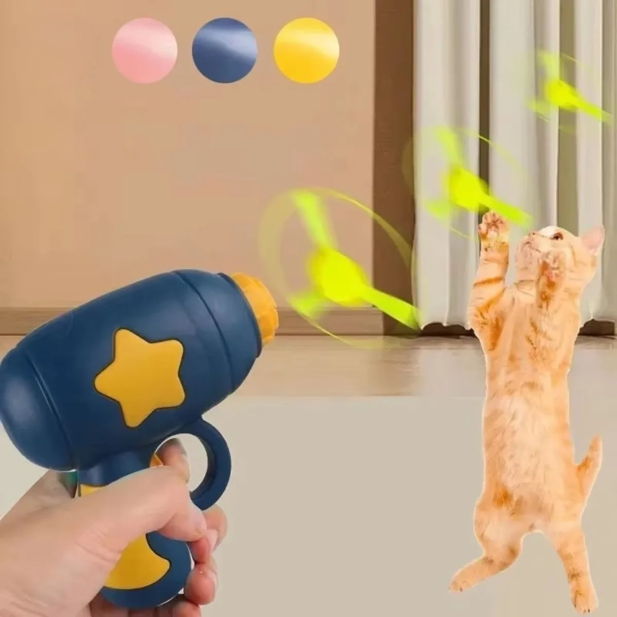 lançador de mini disco voador para gatos