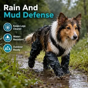 botas impermeáveis para cães pequenos