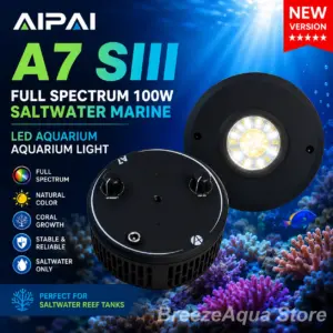 luz LED para aquário com controle WiFi