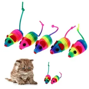 kit brinquedo gato rato pelúcia