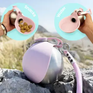 copo de água portátil para cães e gatos