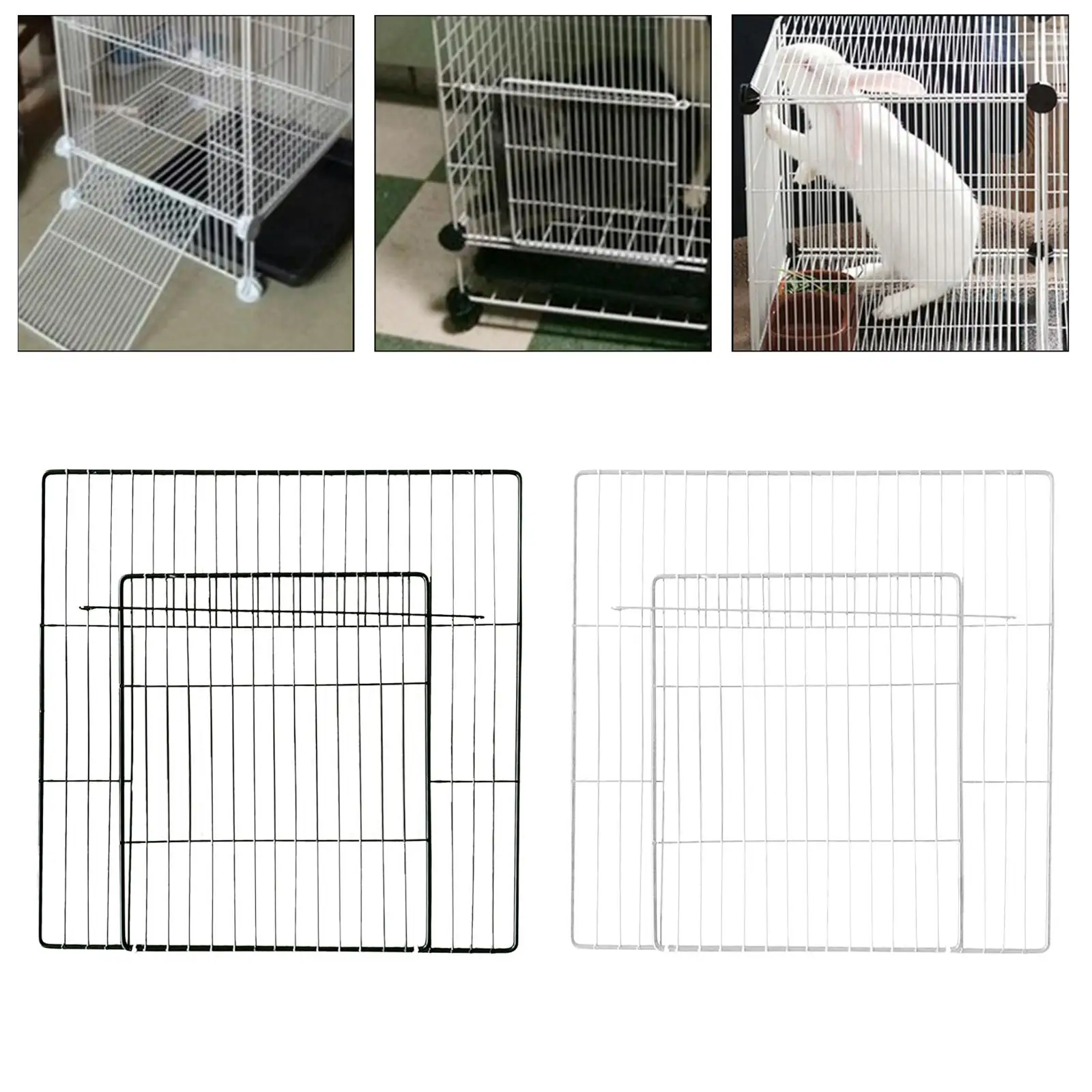 Cerca Pet DIY de Metal 35x35 cm para Cães e Gatos Pequenos Expansível - Imagem 3