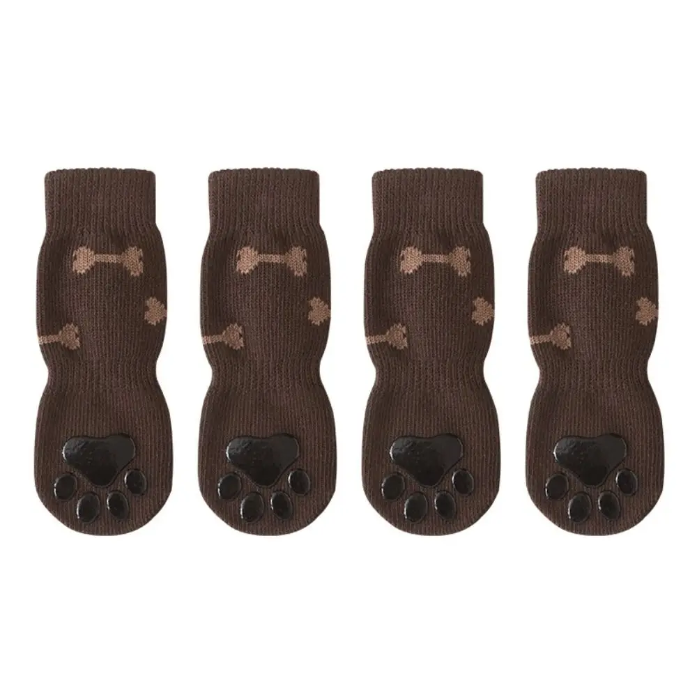 Meias Antiderrapantes para Cães de Algodão com Faixa Ajustável - Image 2