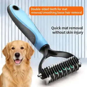 escova desembaraçadora para cães e gatos