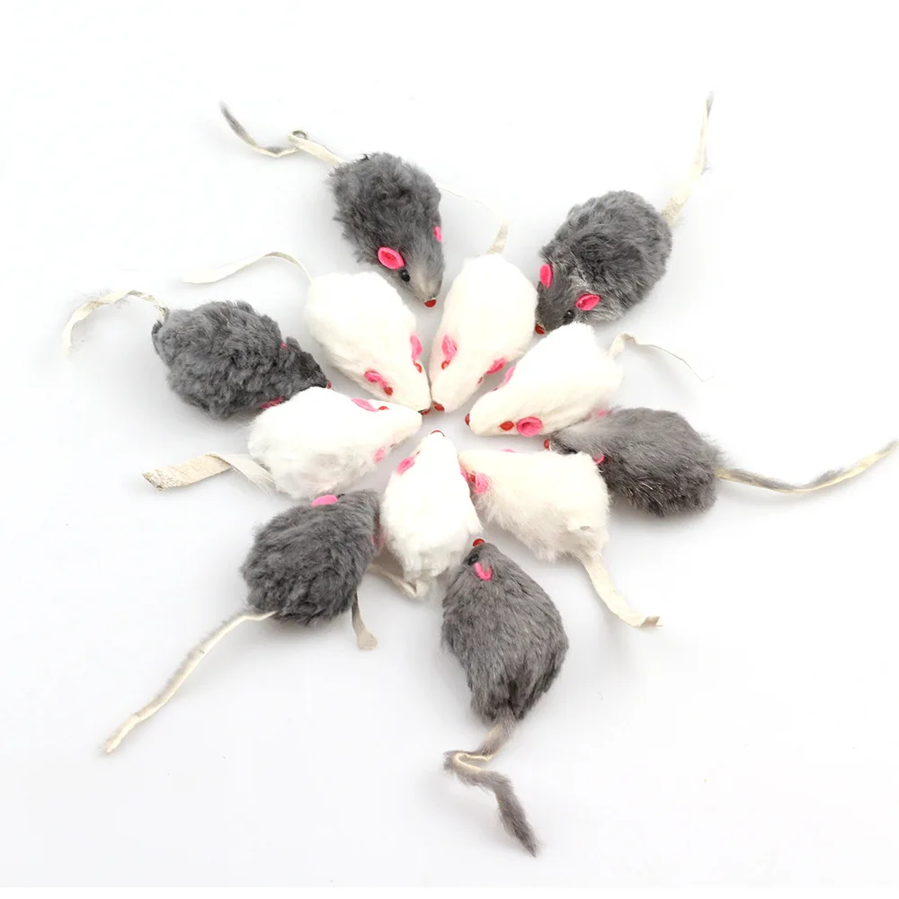 brinquedo rato de pelúcia para gatos