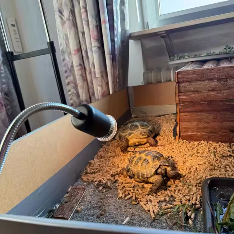 Lâmpada de Aquecimento para Répteis UVA UVB Rotativa para Terrário - Imagem 6