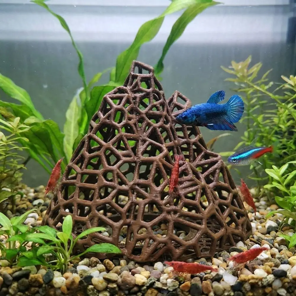 Abrigo para Peixes e Camarões de Plástico 7,7 cm para Aquário - Imagem 4