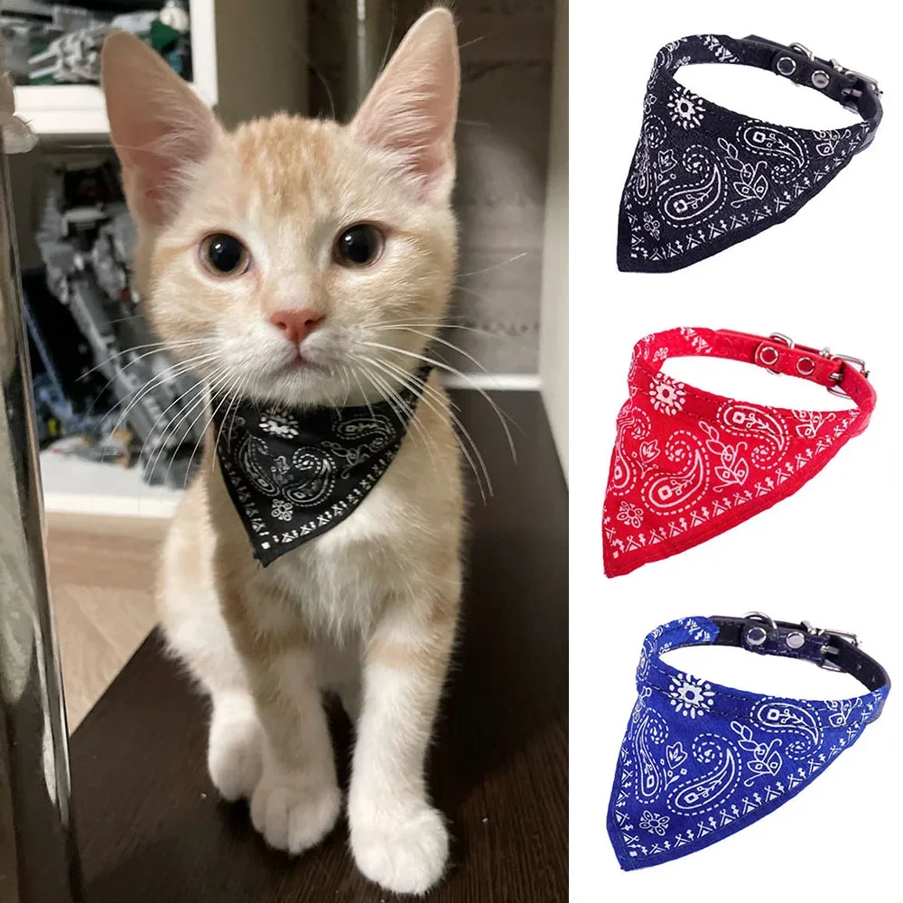 bandana ajustável para gatos