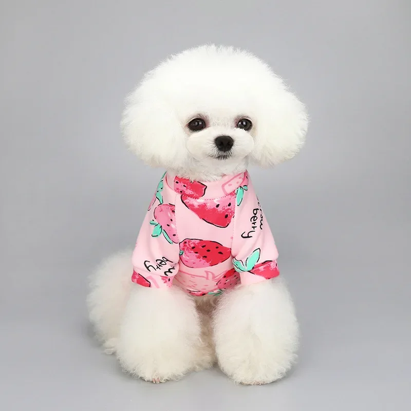 Moletom para Cães Pequenos com Capuz Inverno Quente - Imagem 3