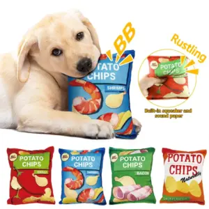 brinquedo para cães pequenos e médios batata frita
