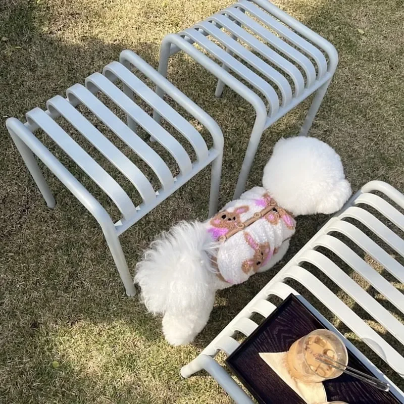 Casaco de Lã para Cães Pequenos e Médios Branco - Image 5