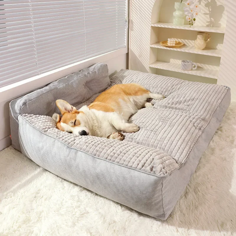 cama sofá xadrez para cães e gatos