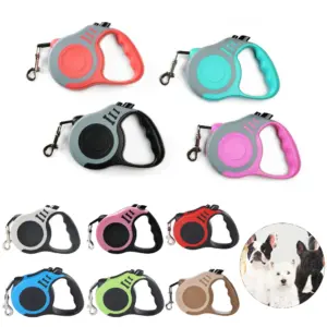 guia retrátil automática para cães