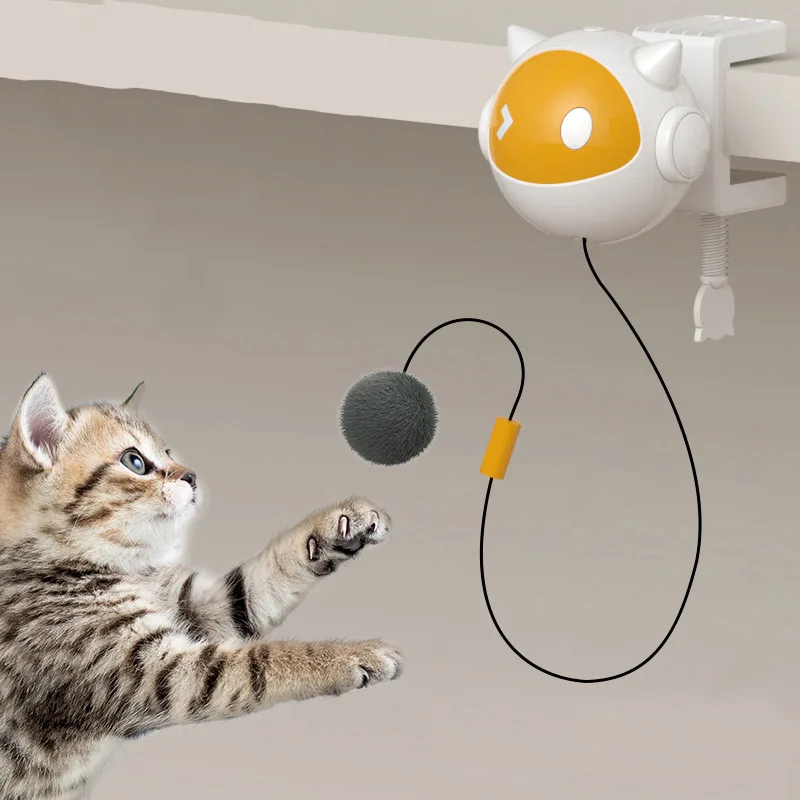 Bola Interativa para Gatos Elétrica com Levantamento Automático - Imagem 2